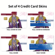 Load image into Gallery viewer, Sora and Shiro  Credit Card Skins (4-in-1 Pack)
