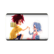 Sora and Shiro  Credit Card Skins (4-in-1 Pack)