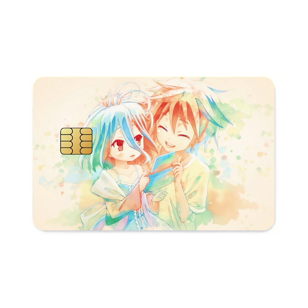 Sora and Shiro  Credit Card Skins (4-in-1 Pack)