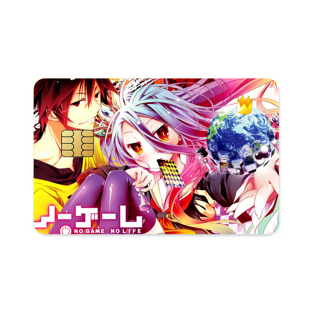 Sora and Shiro (No Game No Life)  Credit Card Skins (4-in-1 Pack)