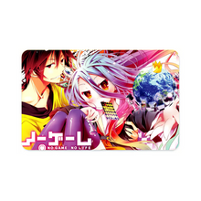 Load image into Gallery viewer, Sora and Shiro (No Game No Life)  Credit Card Skins (4-in-1 Pack)
