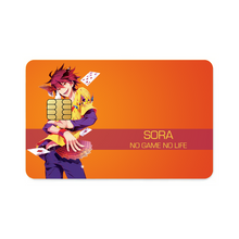 Load image into Gallery viewer, Sora (No Game No Life)  Credit Card Skins (4-in-1 Pack)
