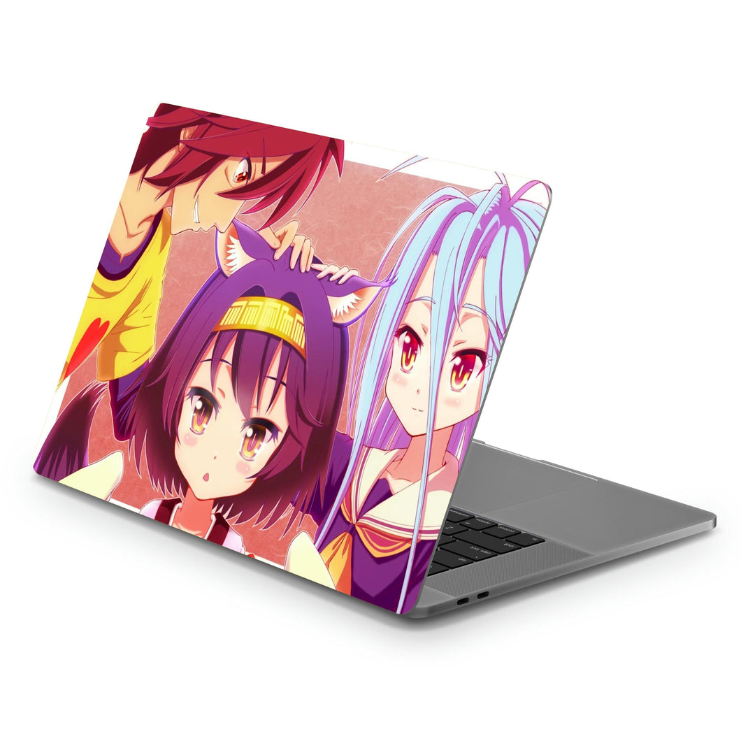 Sora,Shiro and Izuna Macbook Skin