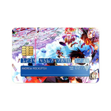 Load image into Gallery viewer, Sora,Shiro,Stephanie and Zell Credit Card Skins (4-in-1 Pack)
