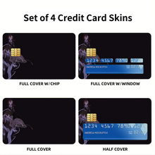 Load image into Gallery viewer, Soukoku | Double Black - Bungou Stray Dogs  Credit Card Skins (4-in-1 Pack)
