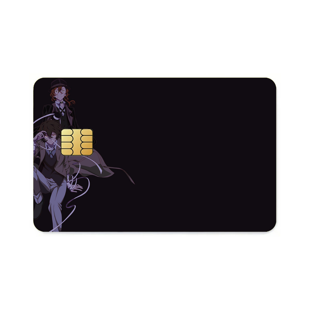 Soukoku | Double Black - Bungou Stray Dogs  Credit Card Skins (4-in-1 Pack)