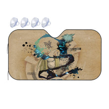 Load image into Gallery viewer, Soul Eater - Black?Star  Car Sunshade
