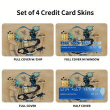 Load image into Gallery viewer, Soul Eater - Black?Star  Credit Card Skins (4-in-1 Pack)
