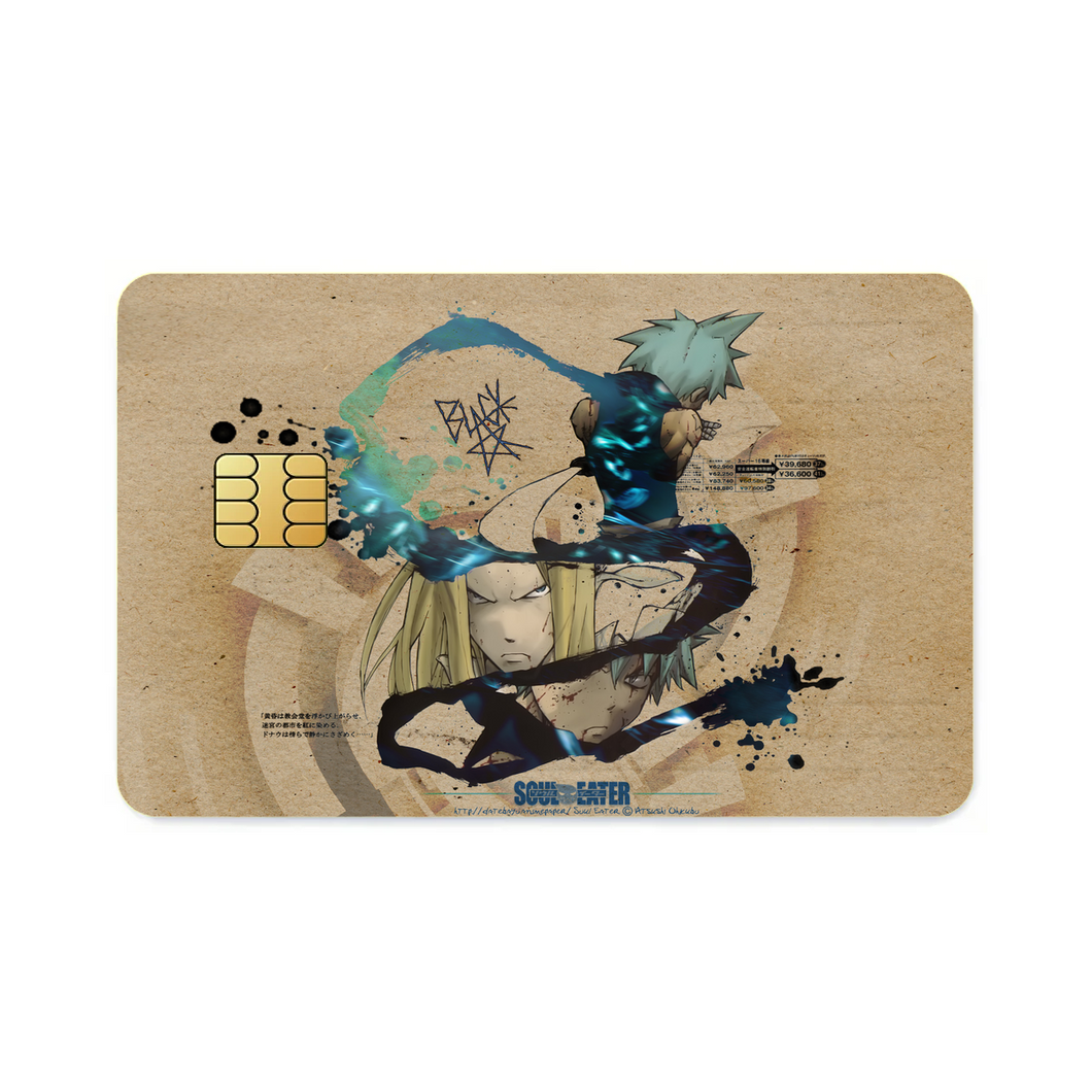 Soul Eater - Black?Star  Credit Card Skins (4-in-1 Pack)