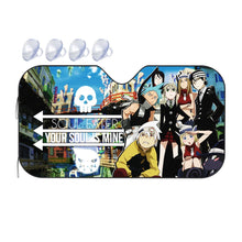 Load image into Gallery viewer, Soul Eater  Car Sunshade
