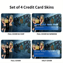 Load image into Gallery viewer, Soul Eater  Credit Card Skins (4-in-1 Pack)
