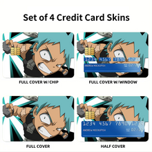 Load image into Gallery viewer, Soul Eater  Credit Card Skins (4-in-1 Pack)
