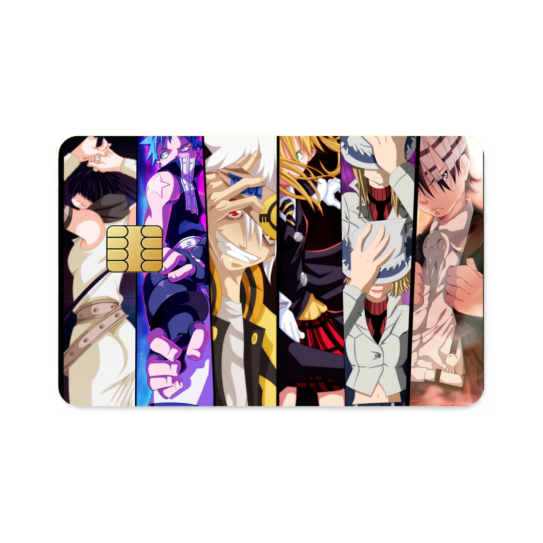 Soul Eater  Credit Card Skins (4-in-1 Pack)