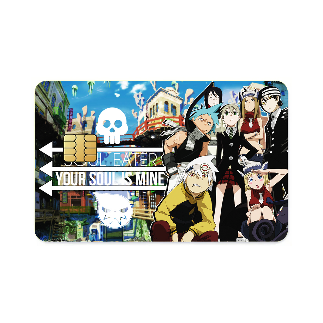 Soul Eater  Credit Card Skins (4-in-1 Pack)