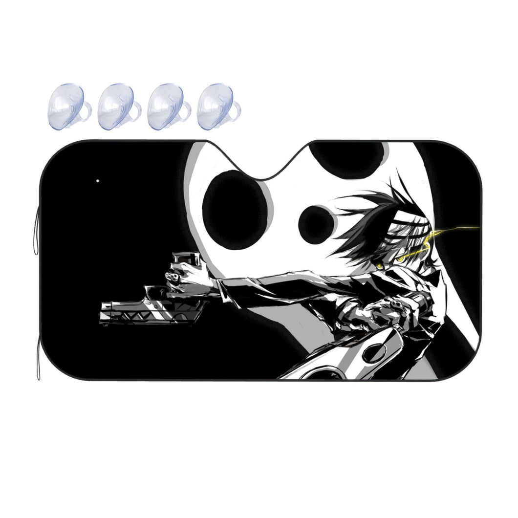 Soul Eater Death The Kid  Car Sunshade