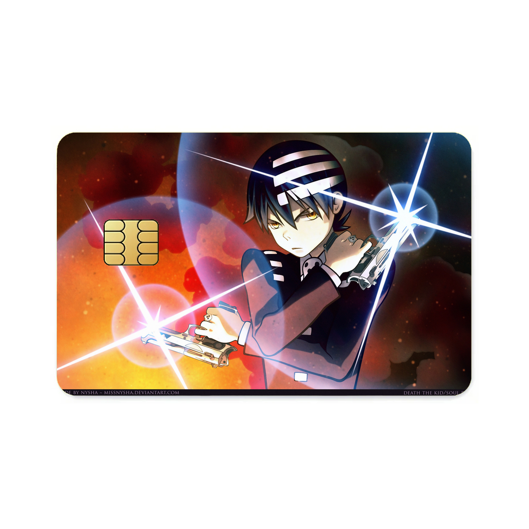 Soul Eater Death The Kid  Credit Card Skins (4-in-1 Pack)