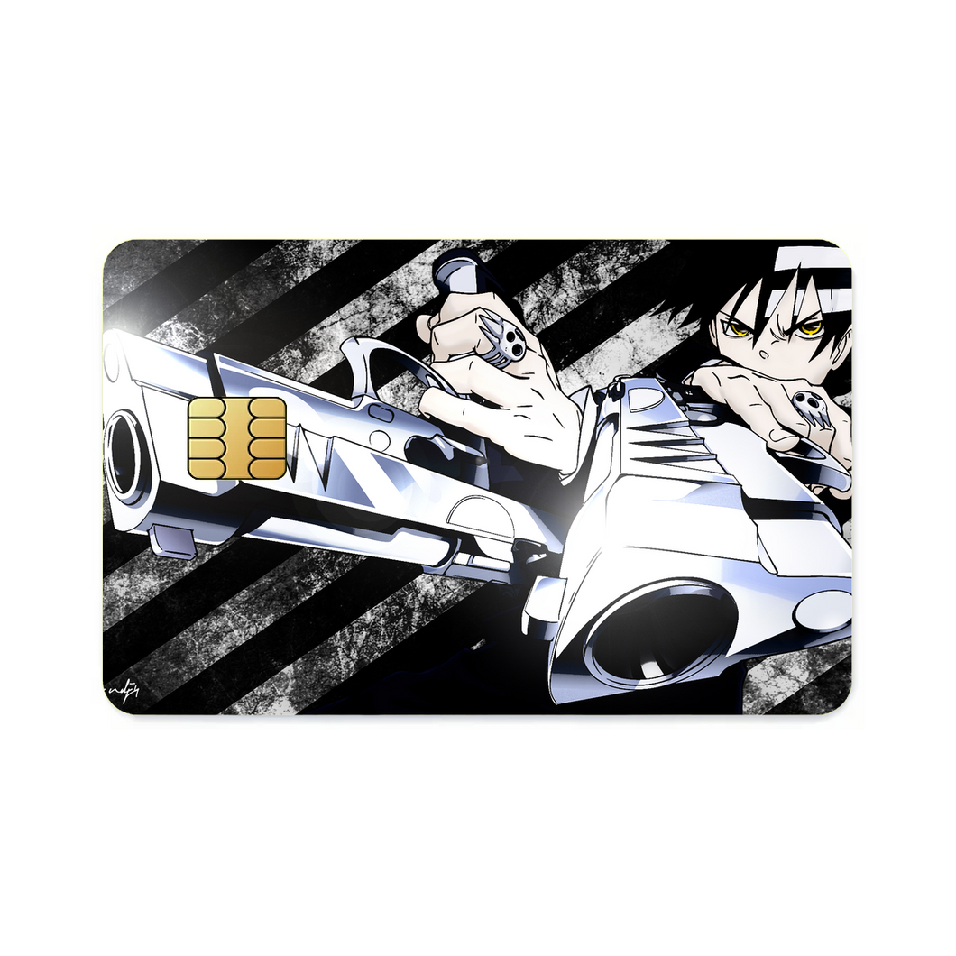 Soul Eater Death The Kid  Credit Card Skins (4-in-1 Pack)