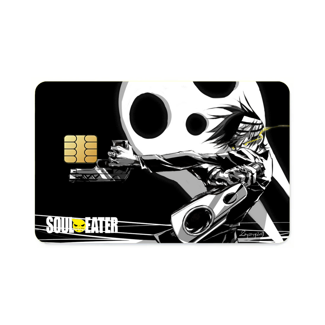 Soul Eater Death The Kid  Credit Card Skins (4-in-1 Pack)