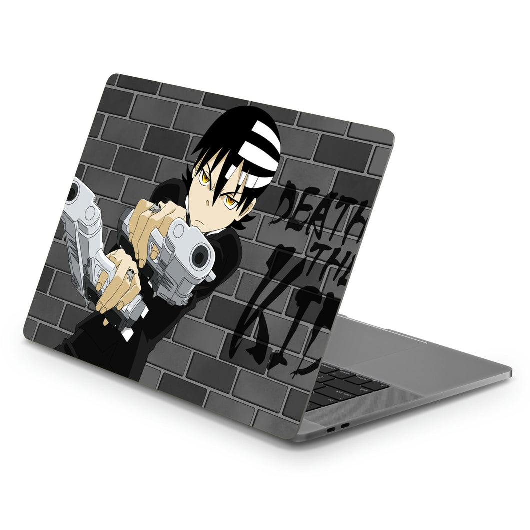 Soul Eater Death The Kid  Macbook Skin