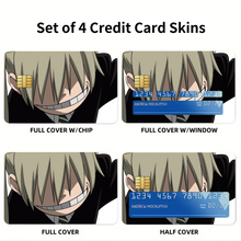 Load image into Gallery viewer, Soul Eater Maka Albarn  Credit Card Skins (4-in-1 Pack)
