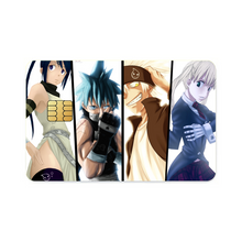 Load image into Gallery viewer, Soul Eater Maka Albarn, Tsubaki Nakatsukasa  Credit Card Skins (4-in-1 Pack)
