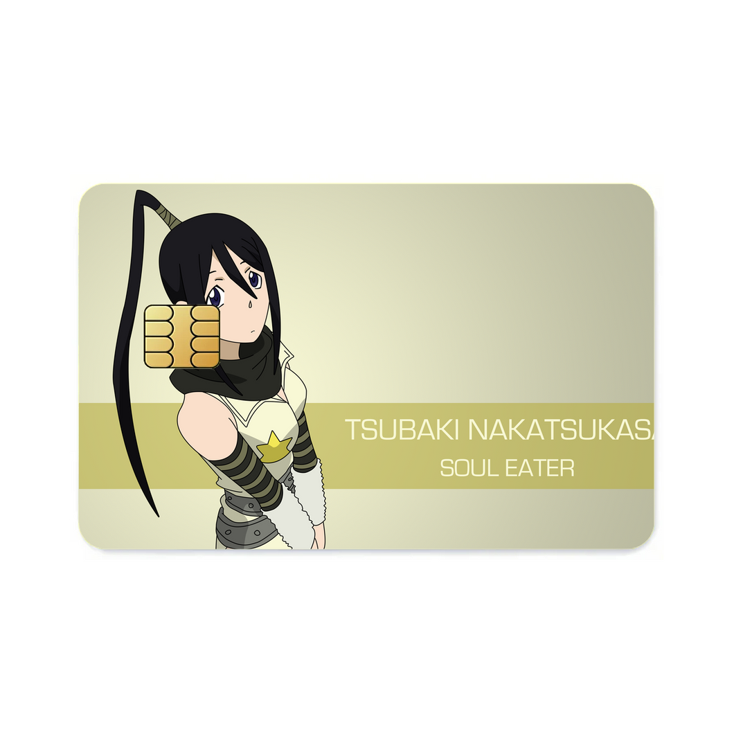 Soul Eater Tsubaki Nakatsukasa  Credit Card Skins (4-in-1 Pack)