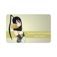 Soul Eater Tsubaki Nakatsukasa  Credit Card Skins (4-in-1 Pack)