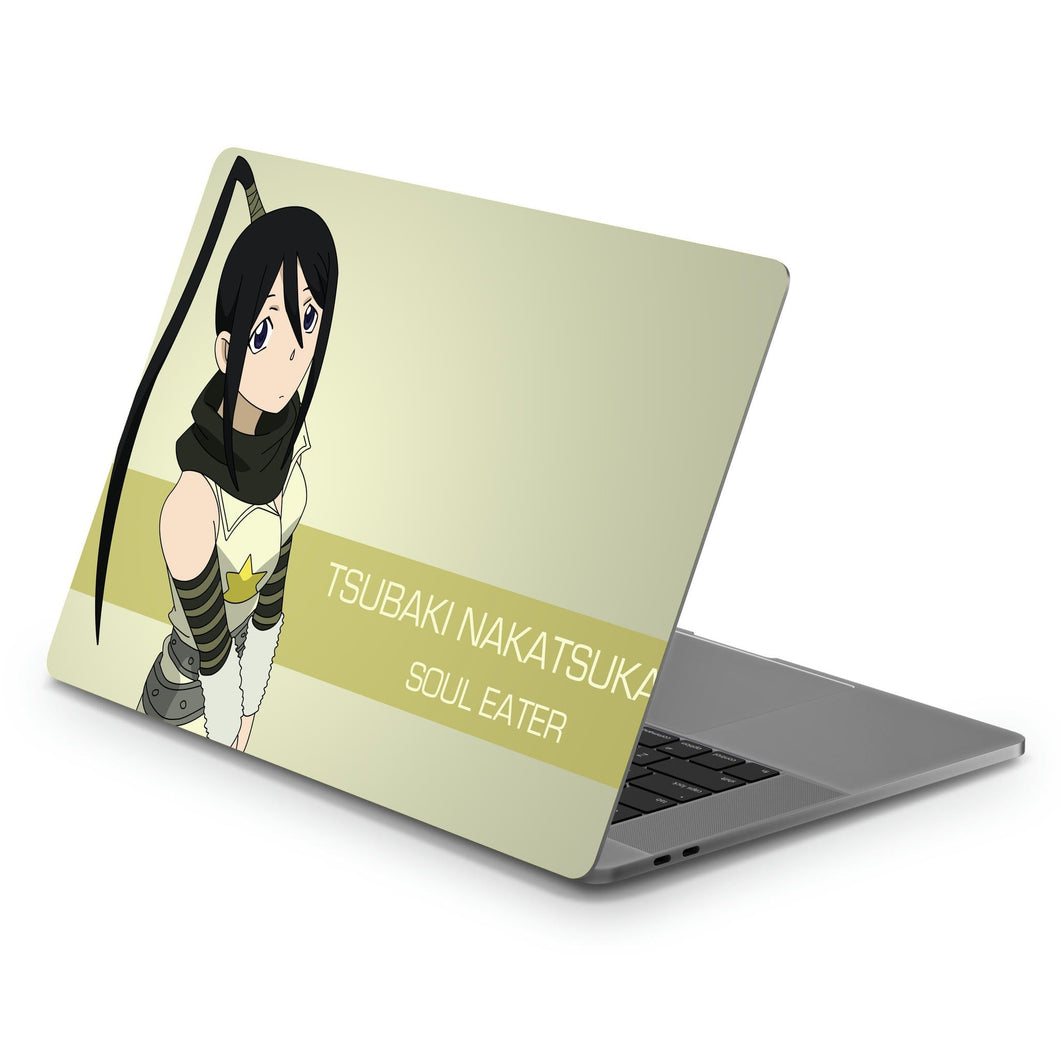 Soul Eater Tsubaki Nakatsukasa  Macbook Skin
