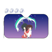 Load image into Gallery viewer, Spirited Away Minimalist  Car Sunshade
