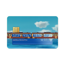 Load image into Gallery viewer, Spirited Away Train  Credit Card Skins (4-in-1 Pack)
