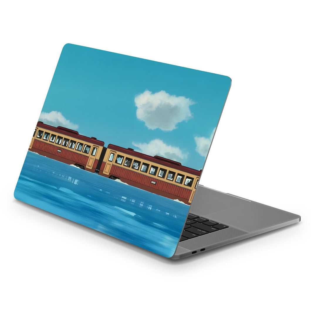 Spirited Away Train  Macbook Skin