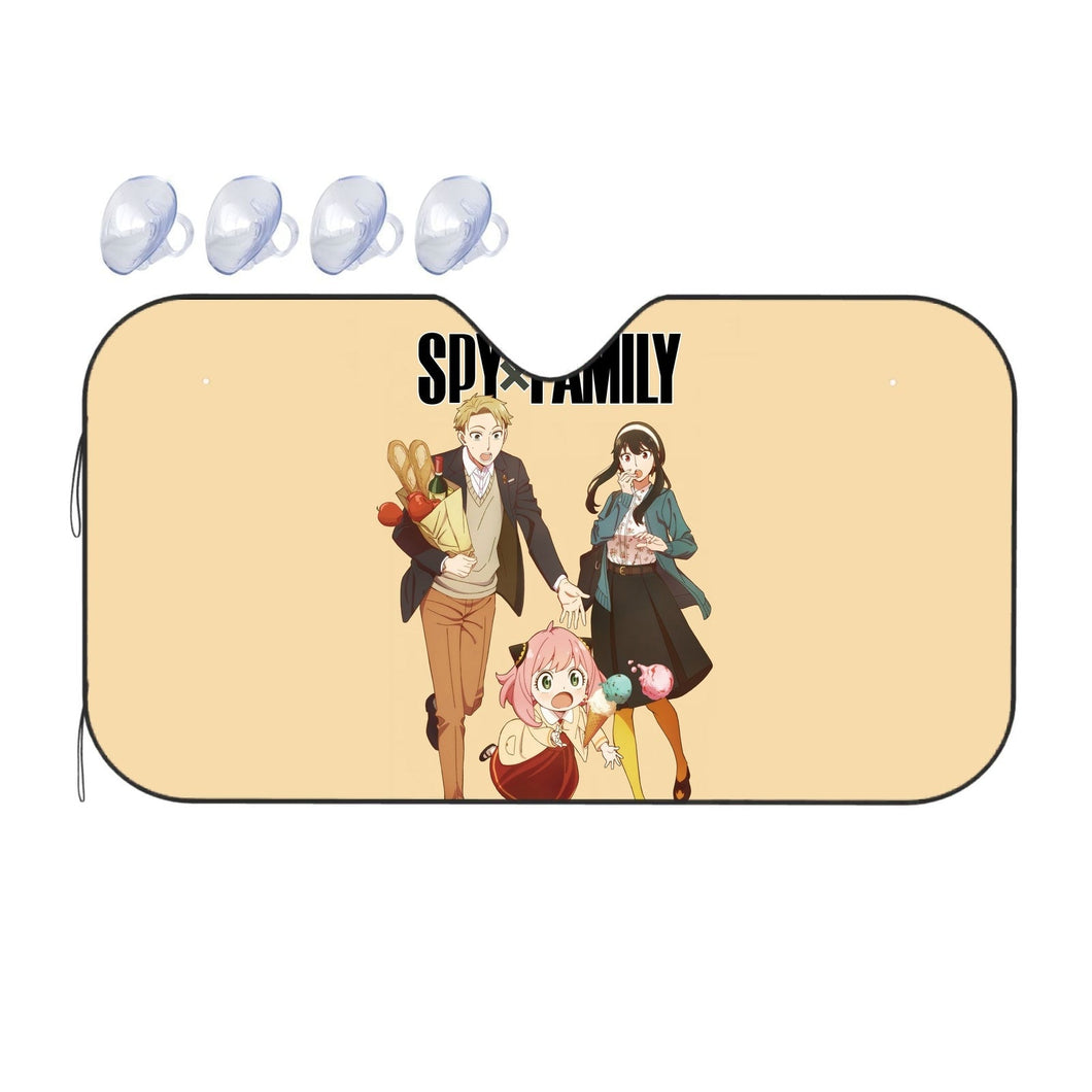 Spy X Family  Car Sunshade