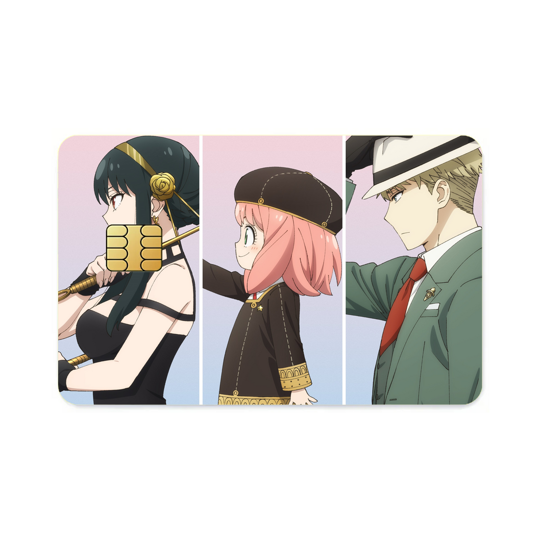 Spy x Family  Credit Card Skins (4-in-1 Pack)