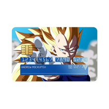 Load image into Gallery viewer, SS3 Vegeta  Credit Card Skins (4-in-1 Pack)
