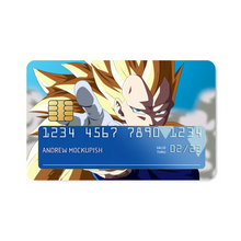 Load image into Gallery viewer, SS3 Vegeta  Credit Card Skins (4-in-1 Pack)
