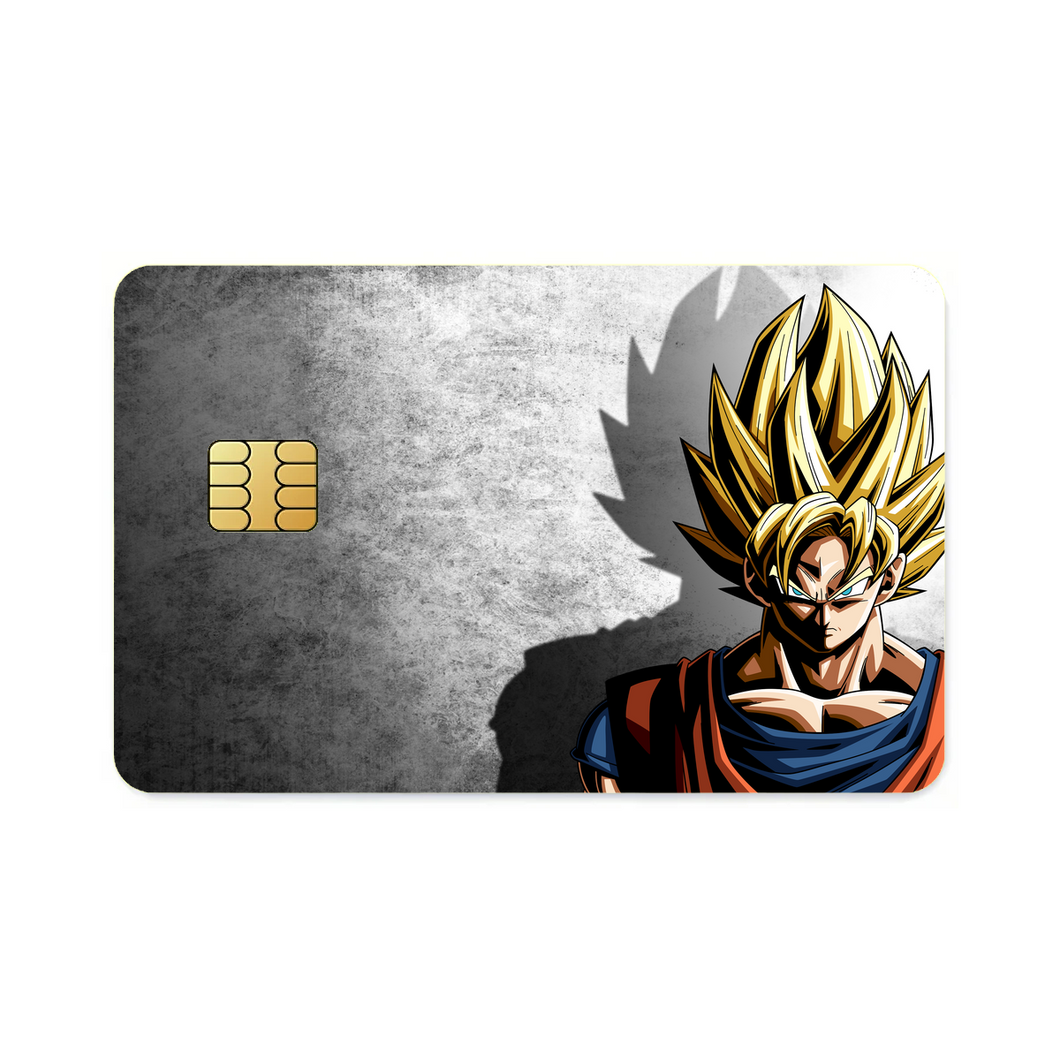 SSJ Goku  Credit Card Skins (4-in-1 Pack)