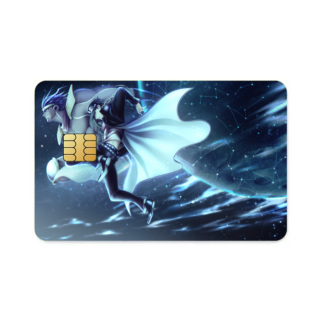 Star Platinum!!!  Credit Card Skins (4-in-1 Pack)