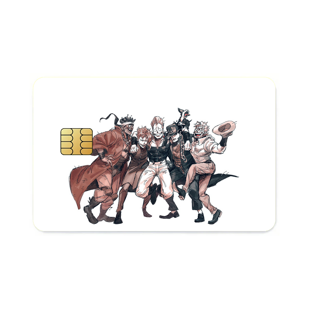 Stardust Crusaders  Credit Card Skins (4-in-1 Pack)