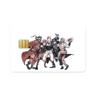 Stardust Crusaders  Credit Card Skins (4-in-1 Pack)
