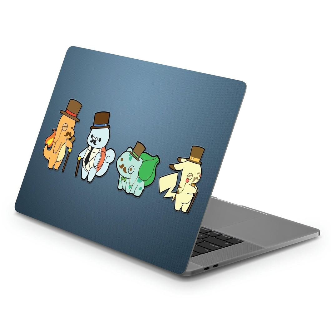 starters with classical style  Macbook Skin