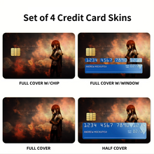 Load image into Gallery viewer, Steins Gate - Kurisu Makise  Credit Card Skins (4-in-1 Pack)
