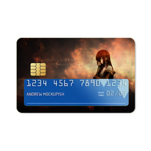 Load image into Gallery viewer, Steins Gate - Kurisu Makise  Credit Card Skins (4-in-1 Pack)

