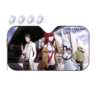 Steins;Gate Kurisu Makise, Mayuri Shiina, Itaru Hashida  Car Sunshade