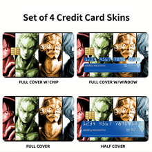 Load image into Gallery viewer, Straw Hats  Credit Card Skins (4-in-1 Pack)
