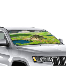 Load image into Gallery viewer, studio ghibli Howl&#39;s Moving Castle Car Sunshade
