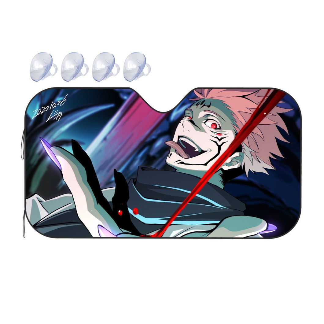 Sukuna  Car Sunshade