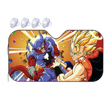 Load image into Gallery viewer, Super Janemba vs Gogeta  Car Sunshade
