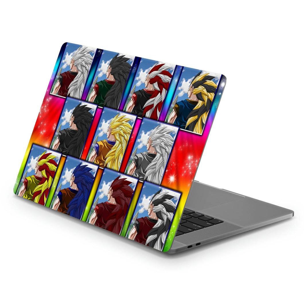 Super Saiyan 3 Styles  Macbook Skin