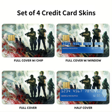 Load image into Gallery viewer, Suzuha Past  Credit Card Skins (4-in-1 Pack)
