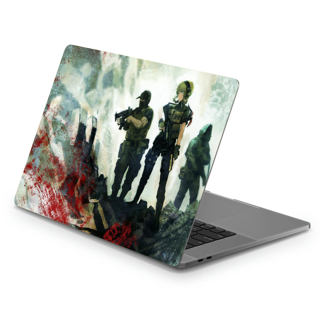 Suzuha Past  Macbook Skin
